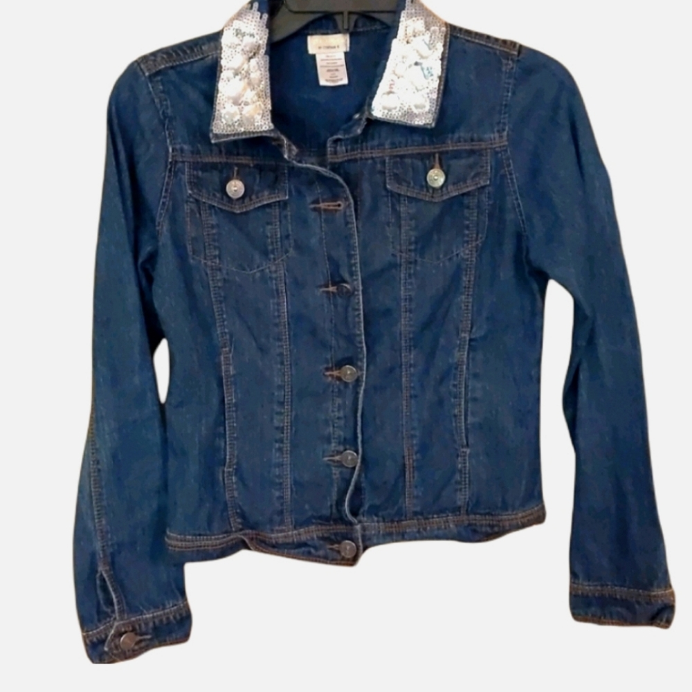 Denim Jewel Jacket / XL (16)